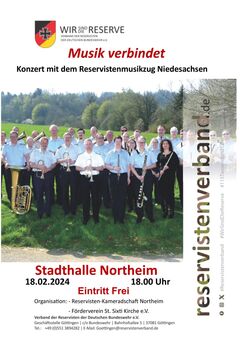 Benefiz Konzert mit dem Reservisten Musikzug Niedersachsen